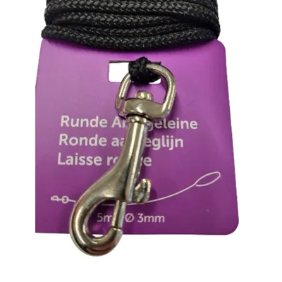 Laisse cordon d'attache  ø 3 mm  x 5 mètres pour chat