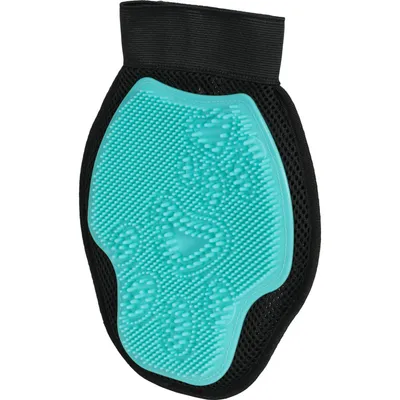 Gant de toilettage double face 2 en1 pour chien