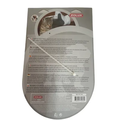 Gant de toilettage chiens et chat pour chien couleur aléatoire