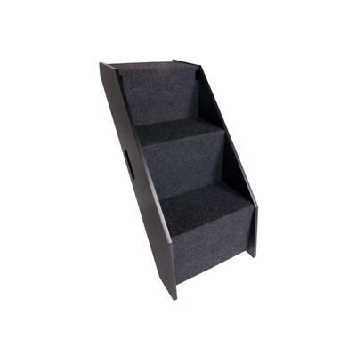 Rampe et escalier pour chien Noir 62 x 36 x 51 cm