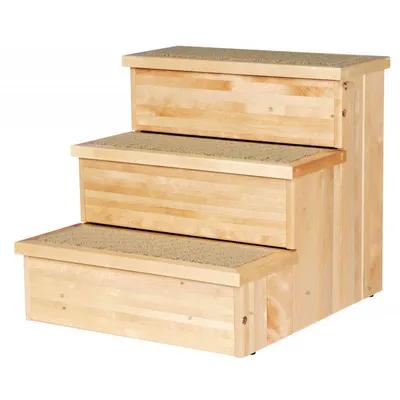 Escalier en bois pour petit chiens taille 40 x 38 x 45 cm