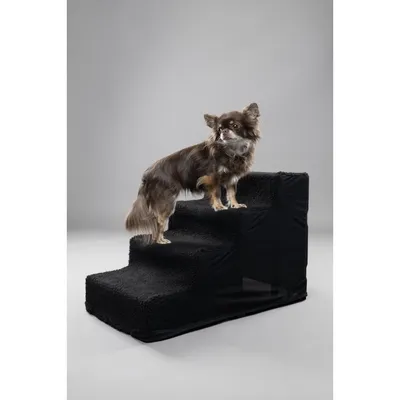 Flamingo - Escalier Tampa Noir pour chien max 30 kg