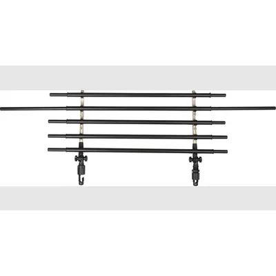 FLAMINGO Barrière auto pour chien avec 5 barres Walky Barrier Métal