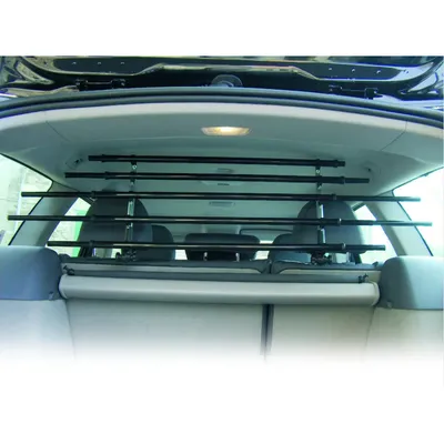 FLAMINGO Barrière auto pour chien avec 5 barres Walky Barrier Métal