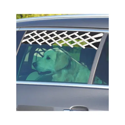Grille de sécurité fenêtre de voiture pour chien.