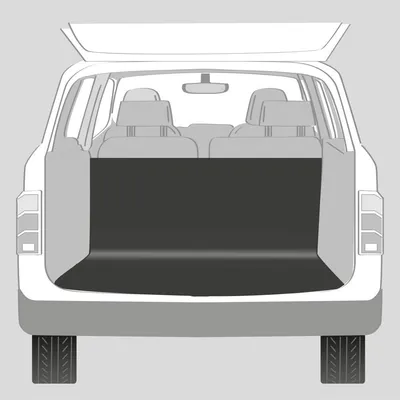 TRIXIE Couverture de coffre auto pour chiens 120x150 cm