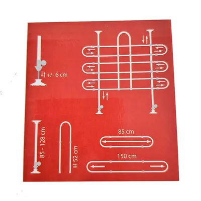 animallparadise - Grille de sécurité auto universelle réglable H85 à 128cm