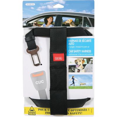 Harnais de sécurité taille XL pour chien en voiture