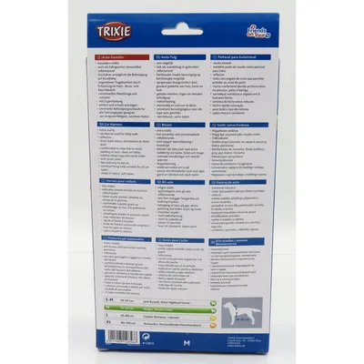 Trixie - Harnais pour voiture Dog Confort M pour chien