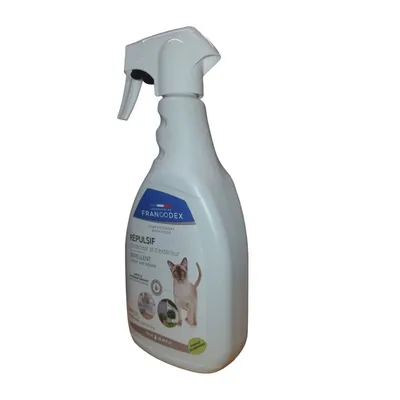 Francodex - Répulsif d'Intérieur et d'extérieur spray de 750 ml, Pour Chat Francodex - Répulsif d'Intérieur et d'extérieur spray de 750 ml, Pour Chat
