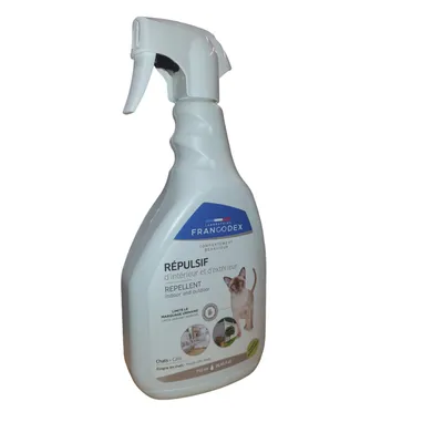 Francodex - Répulsif d'Intérieur et d'extérieur spray de 750 ml,  Pour Chat