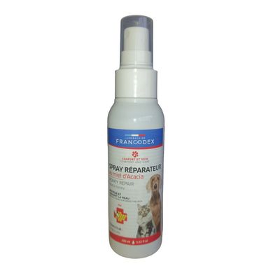 Spray réparateur miel d'acacia 100 ml, pour chats et chiens