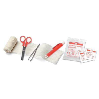 Trousse de secours taille 18 x 12 x 4 cm pour animaux domestiques.