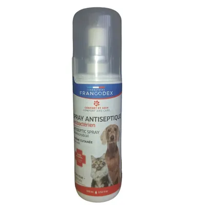 Francodex - Spray Antiseptique 100 ml, pour chats et chiens
