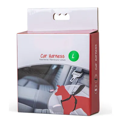 animallparadise - Harnais et Ceinture de sécurité voiture, Taille L