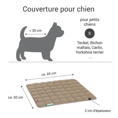 Doctor Bark Couverture matelassée pour chiens Doctor Bark Couverture matelassée pour chiens