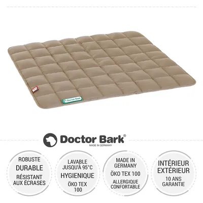 Doctor Bark Couverture matelassée pour chiens Doctor Bark Couverture matelassée pour chiens
