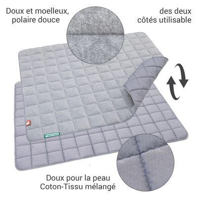 Doctor Bark Plaid en Polaire Réversible
