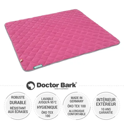 Doctor Bark Plaid en Polaire Réversible