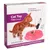 animallparadise - Jouet Circuit TIBO rond rose ø 27,5 cm x 38 cm, pour chat