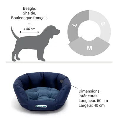 Doctor Bark nid orthopédique pour chien Doctor Bark nid orthopédique pour chien