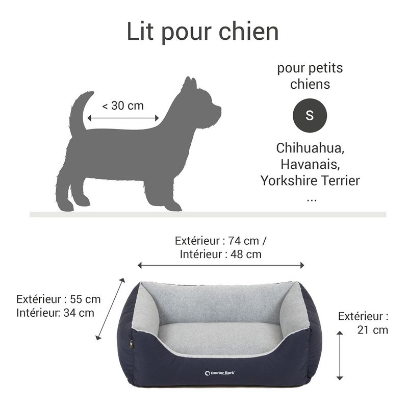 Lit pour chien Doctor Bark „GreenLabel“