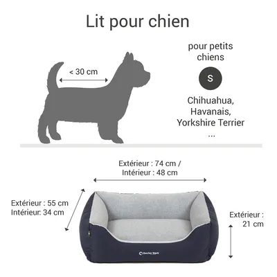 Lit pour chien Doctor Bark „GreenLabel“ Lit pour chien Doctor Bark „GreenLabel“
