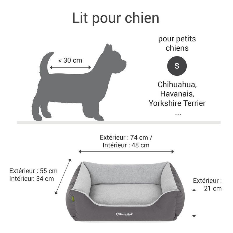Lit pour chien Doctor Bark „GreenLabel“