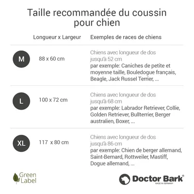 Coussin Lounge Doctor Bark « GreenLabel » Coussin Lounge Doctor Bark « GreenLabel »