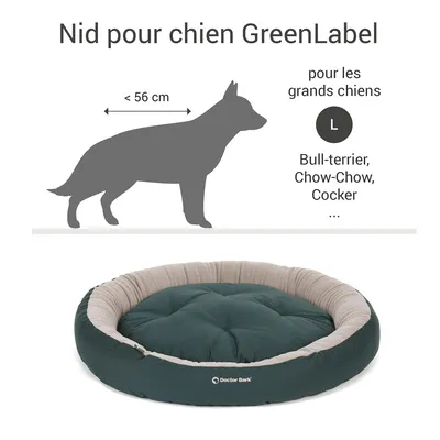 Nid pour chien Doctor Bark « GreenLabel »