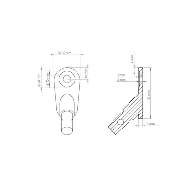 animallparadise - Attelage Barre de traction pour remorque de vélo
