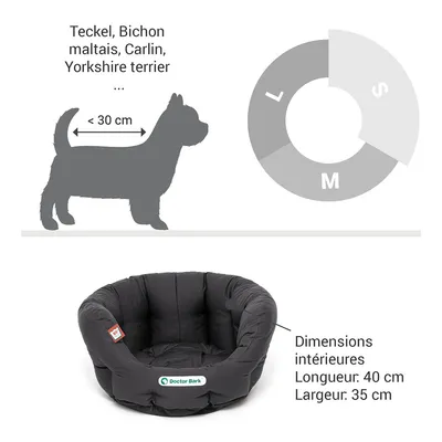 Doctor Bark nid orthopédique pour chien