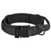 FranceCroquettes Collier tactique Noir  pour chien