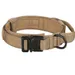 FranceCroquettes Collier tactique Sable  pour chien
