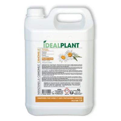 Shampooing IdealPlant doux à  la camomille