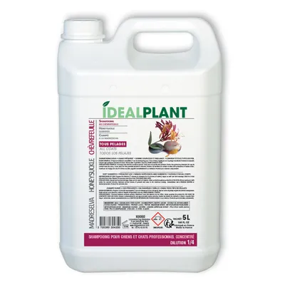 Shampoing IdealPlant doux au chèvrefeuille