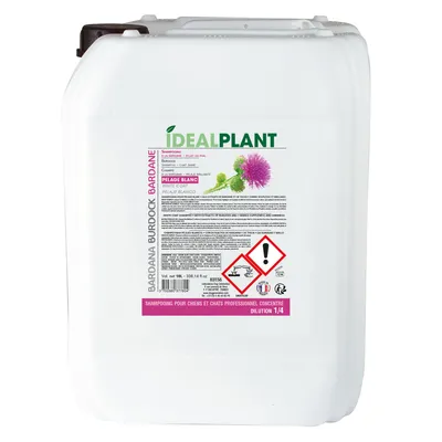 Shampoing blanc à la Bardane IdealPlant