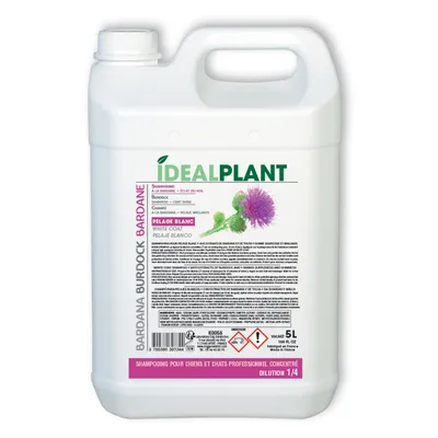 Shampoing blanc à la Bardane IdealPlant