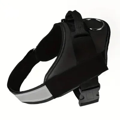 FranceCroquettes Harnais Noir pour chien FranceCroquettes Harnais Noir pour chien