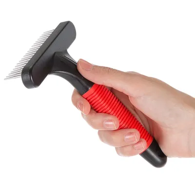 Ferplast Peigne rateau avec dents rotatives pour chiens GRO 5872