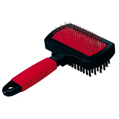 Ferplast Brosse carde pour chiens et chats à poils moyens GRO 5982