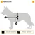 Ferplast Harnais technique pour chiens avec poignée et HERCULES M