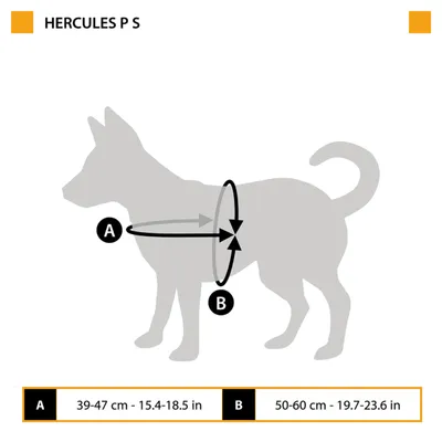 Ferplast Harnais technique pour chiens avec poignée et HERCULES S