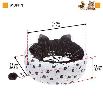 Ferplast Lit en coton pour chats MUFFIN