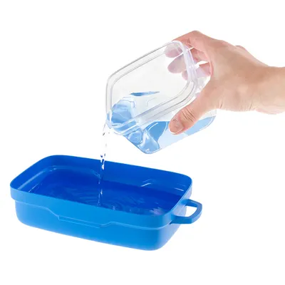 Ferplast Jeu de gamelles de voyage avec couvercle pour PET RISTO'