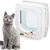 Ferplast Ferplast SWING 7 magnetische Katzenklappe mit SWING 7