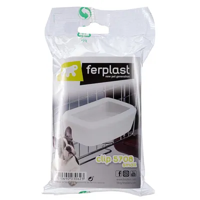 Ferplast Mangeoire de voyage pour chiens et chats CLIP 5708 SMALL