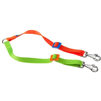 Ferplast Double extrémité pour laisse de chiens. TWIN COLOURS