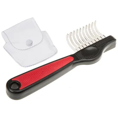 Ferplast Peigne démeloir avec lames en acier pour chiens à GRO 5968 Ferplast Peigne démeloir avec lames en acier pour chiens à GRO 5968