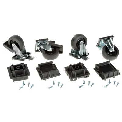 Ferplast Kit de roulettes pour porte-chiens Atlas 70 L388 Kit 4 Ferplast Kit de roulettes pour porte-chiens Atlas 70 L388 Kit 4